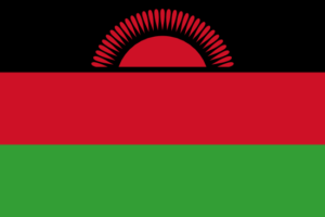 Flag of Malawi Country