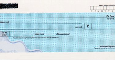 types of cheques