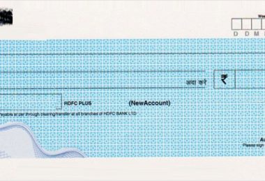types of cheques