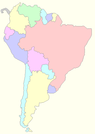 List of countries in South America and Capitals - South American Countries