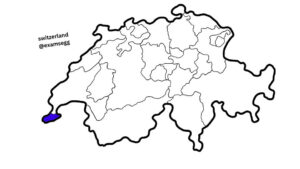 geneva, switzerland map