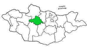 arkhangai map