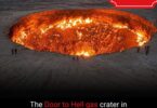 door to hell gas crater viral image