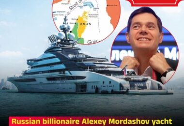 russian billionaire yacht crossed hormuz during the war